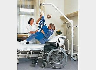 Aacurat Curator (Бельгия) УЦЕНКА Подъемник передвижной в комплекте с подвесом и комплектом крепления к стене