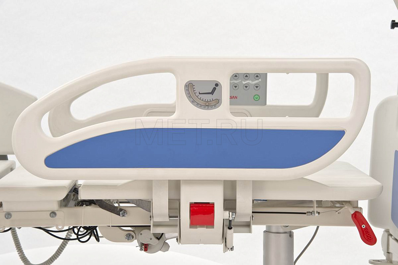 MET TATRA Реанимационная  кровать с ВЕСАМИ на   колоннах- DeWert МЕТ