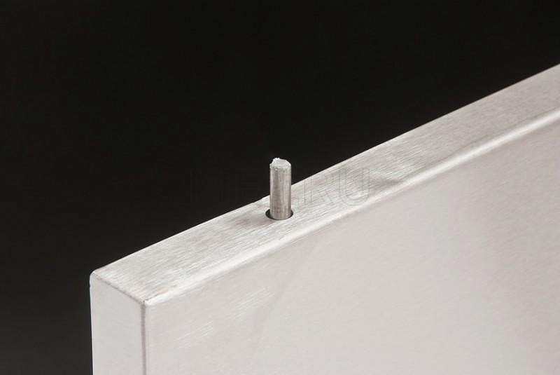 МЕТ AR-19 Стол анестезиолога нерж.сталь, на колесах ящик-дверь, с ручкой МЕТ