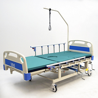 Кровать медицинская функциональная с переворотом, с туалетным устройством