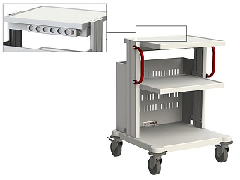 Стойка медицинская для аппаратуры