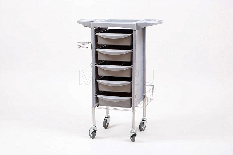 SD-3013A Тележка парикмахерская серая от производителя