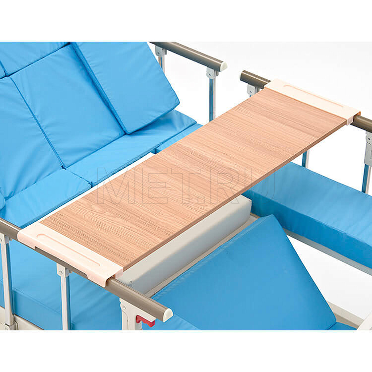 MET INTEGRA Механическая функциональная медицинская кровать с  интегрированным креслом-каталкой MET