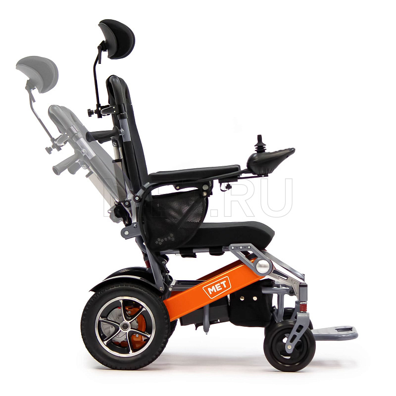 MET COMPACT PLUS Кресло-коляска складная с электроприводом MET