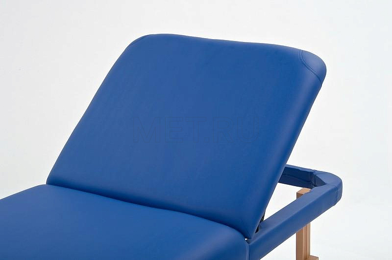 FIX-1A Массажный стационарный стол с рамой из бука и вырезом для лица, синий от производителя