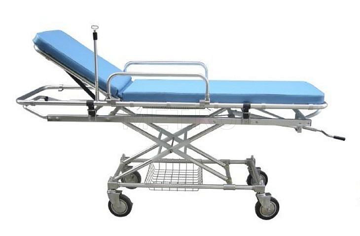 YQC-3M Каталка для перевозки больных с винтовой регулировкой высоты МЕТ