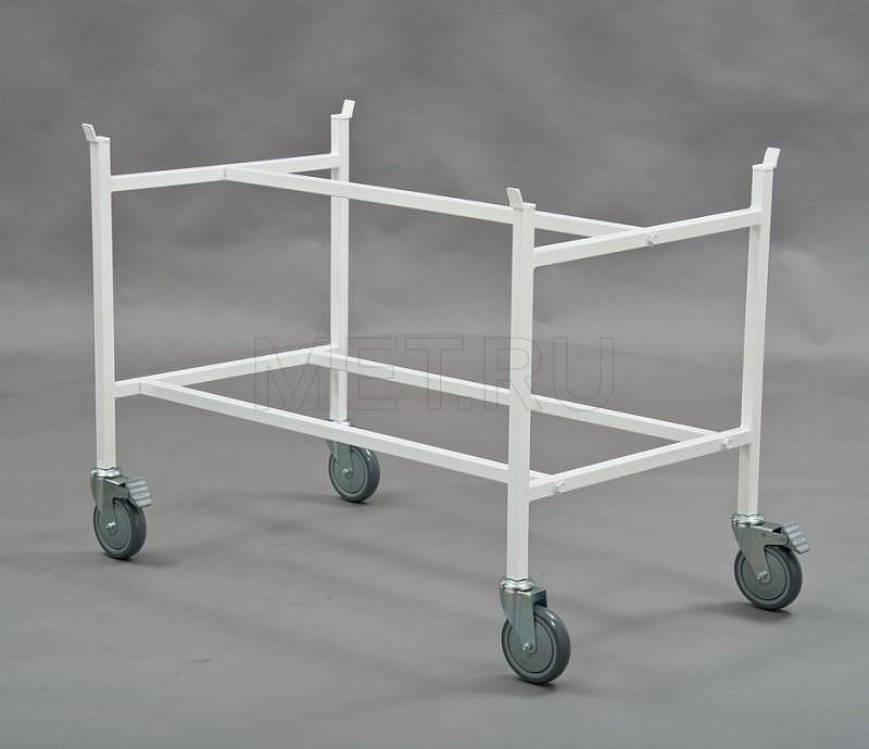 МСК-401-01 (ТБсп-01-МСК) Тележка для перевозки больных (ложе: сварная сетка) МЕТ