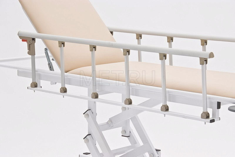 КСМ 3 (бежевая) Тележка для перевозки больных с положением тренделенбург и поднимающимся изголовьем от производителя