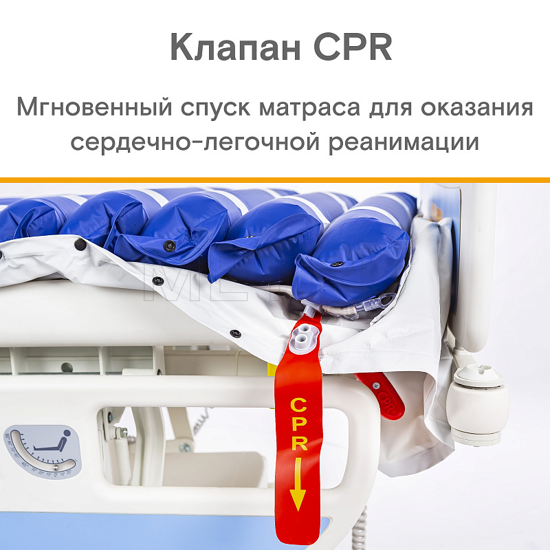 MET AIR PRO-900 Противопролежневая система с алюминиевым компрессором, вентиляцией и функцией статик