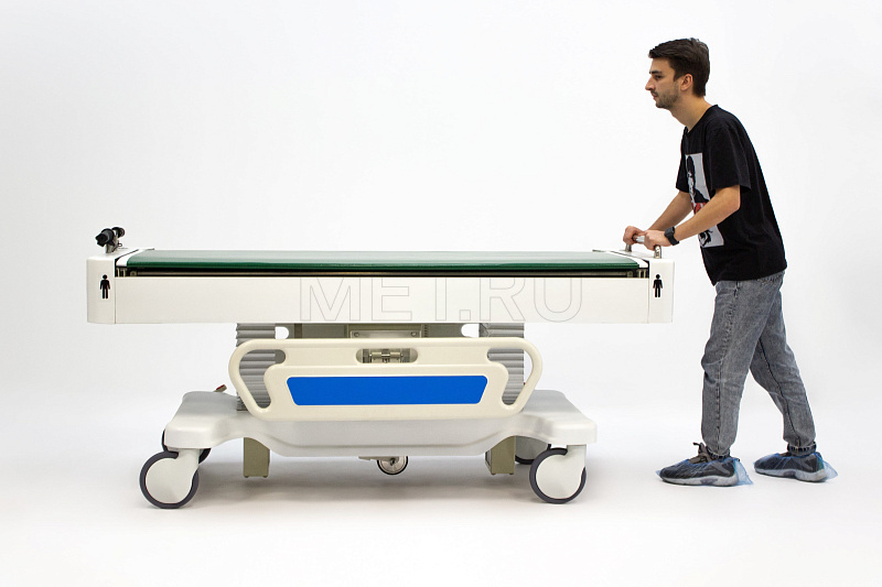 МЕТ SHIFT - ROII MOTO Тележка для перевозки больных c перекладывателем с моторизированным колесом