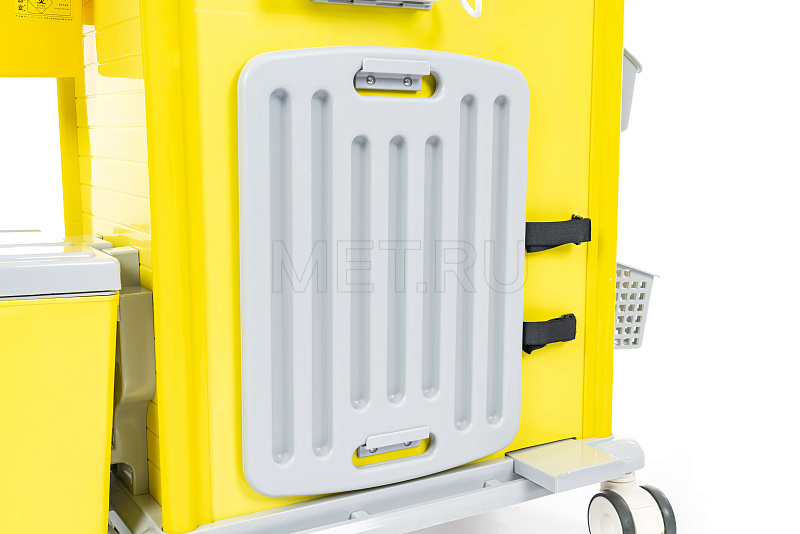 MET PSC-160 Тележка медицинская универсальная желтая  МЕТ