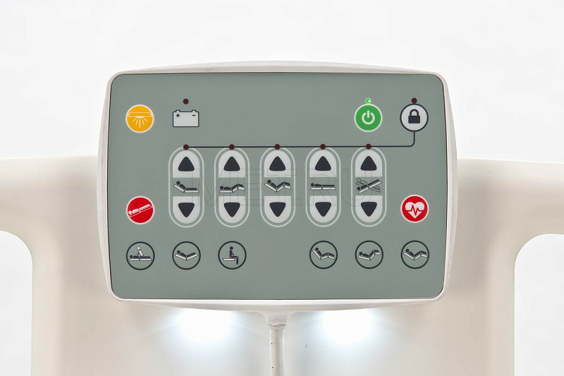 MET TATRA Реанимационная  кровать с ВЕСАМИ на   колоннах- DeWert от производителя