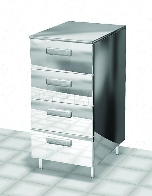 Тумба с четырьмя ящиками МЕТ-T02 Тумба с четырьмя ящиками