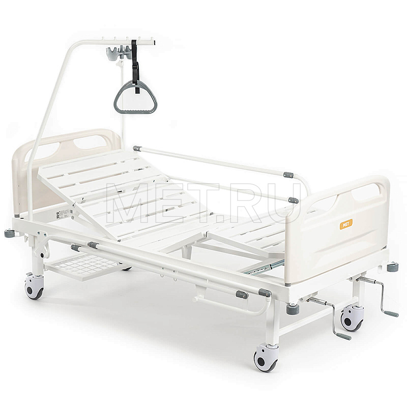 MET DM-370 (5+) RF Медицинская Пятисекционная Функциональная Кровать с изломом спинной секции МЕТ