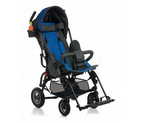 OPTIMUS Vitea Care Meyra Детская коляска-книжка для больных ДЦП с пневмо колёсами MET