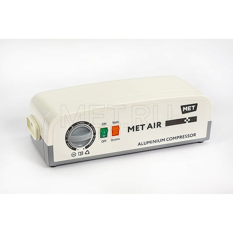 MET AIR T-100 Противопролежневая система с алюминиевым компрессором, вентиляцией и функцией статик MET