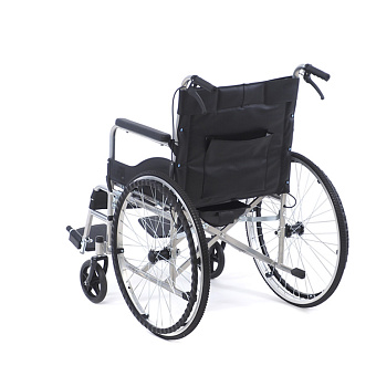 Кресло-коляска с сан.устройством и тормозами для сопровождающего