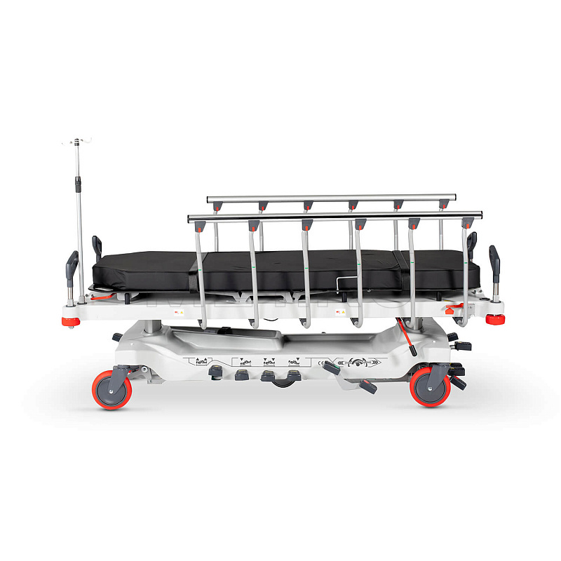 МЕТ ТВ-170 Тележка медицинская для перевозки больных межкорпусная