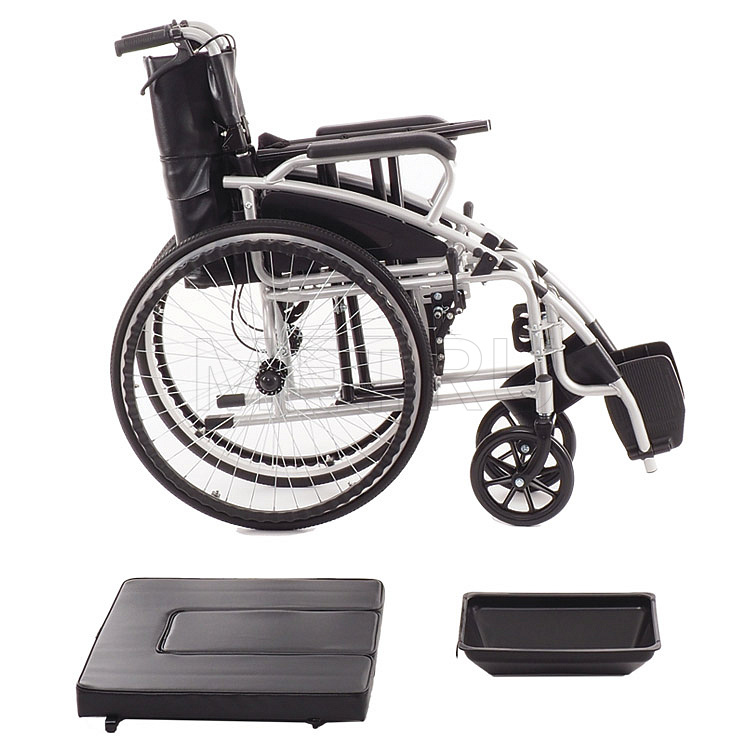 MET 692 Кресло-коляска с туалетом и тормозами для сопровождающего от производителя