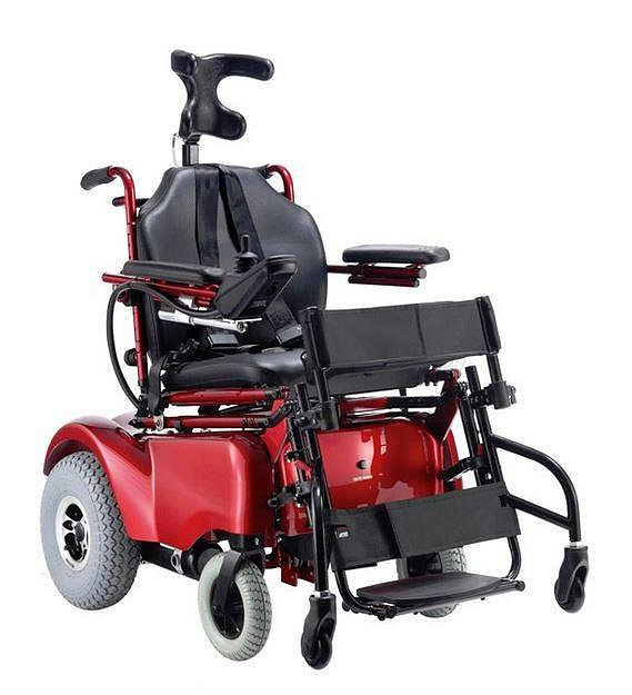 HERO 1 Кресло-коляска инвалидная электрическая с вертикализатором MET