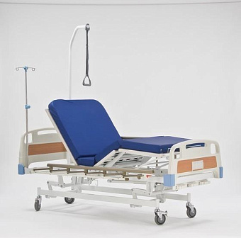 Кровать функциональная медицинская с винтовым приводом регулировки высоты