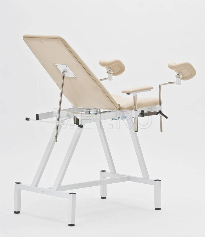 КСГ-01 Кресло гинекологическое с улучшенным шитьем и мягкими опорами, направляющие нерж.сталь от производителя