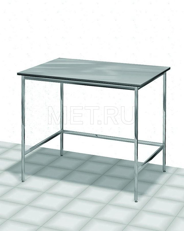 МЕТ AT-B63.9 Стол медицинский технологический с одной столешницей нерж.