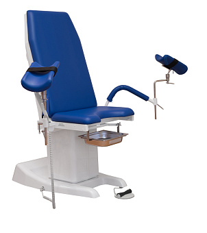 Кресло гинекологическое, цвет - синий