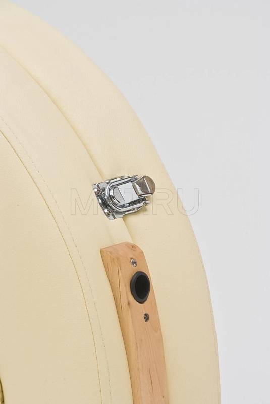 Wendermann Wood Oval Массажный складной стол с рамой из бука, бежевый MET