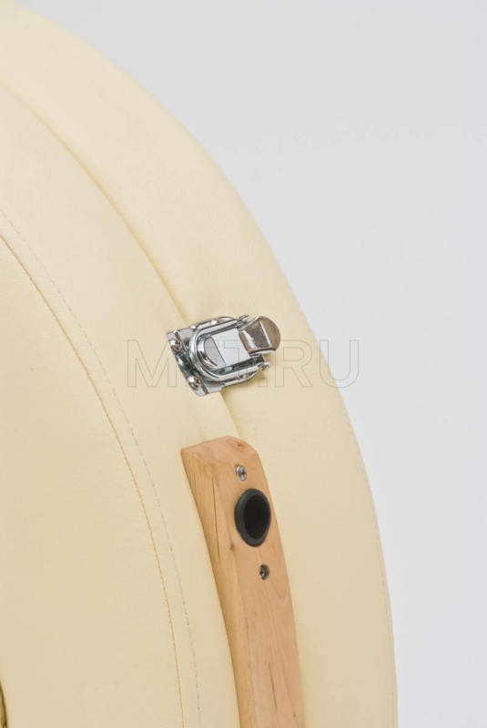 Wendermann Wood Oval Массажный складной стол с рамой из бука, бежевый MET