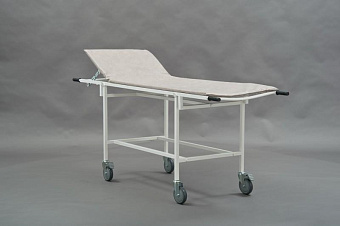 Тележка для перевозки больных (ложе: сварная сетка)