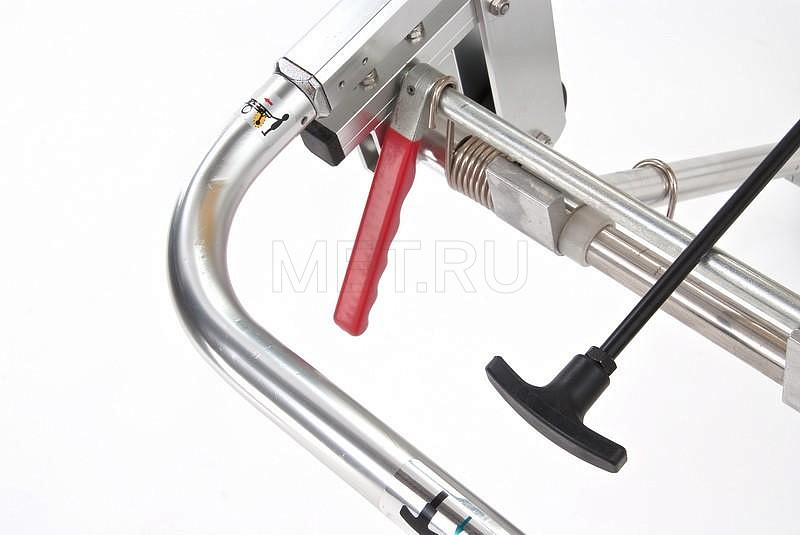 YDC-3A/4ПУ Каталка медицинская алюминиевая со съёмными кресельными носилками и приёмным устройством 4ПУ