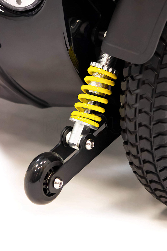 MET ALLROAD Кресло-коляска с электроприводом, в комплекте с корзиной и светодиодными фарами МЕТ