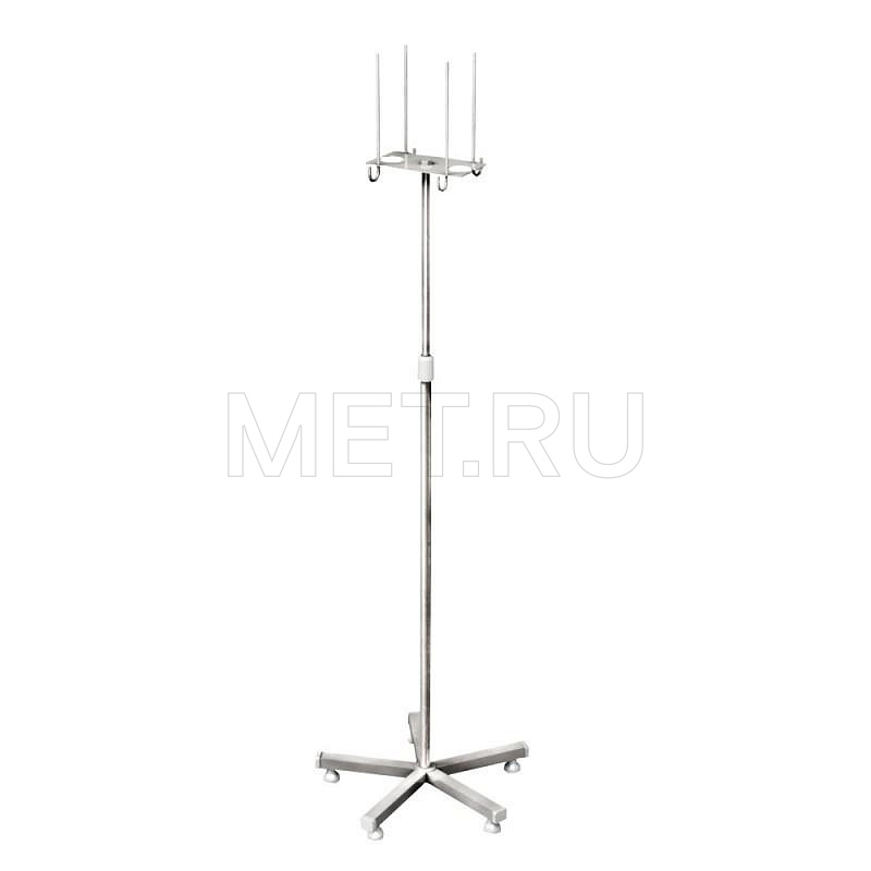 ШВ-01-МСК Штатив для вливаний пятиопорный