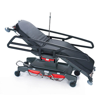 Тележка-каталка для перевозки больных с функцией кардиокресла