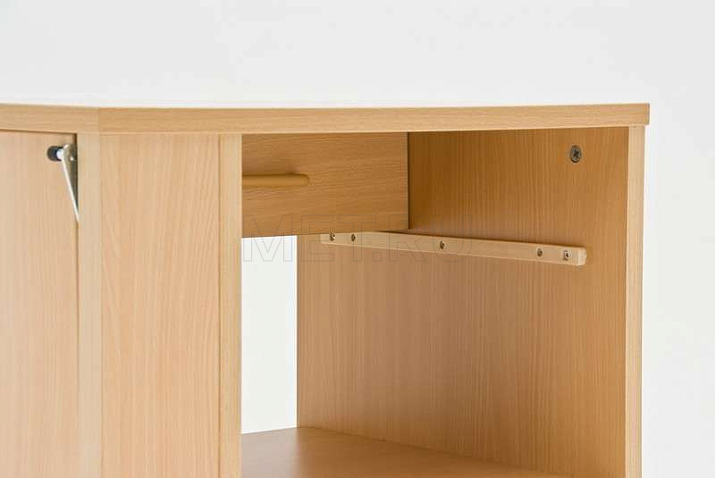 Nati41 Столик-тумба  прикроватный со столешницей  (двусторонний)