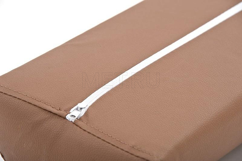  Валик  полукруглый для массажного стола , цвет светло-коричневый