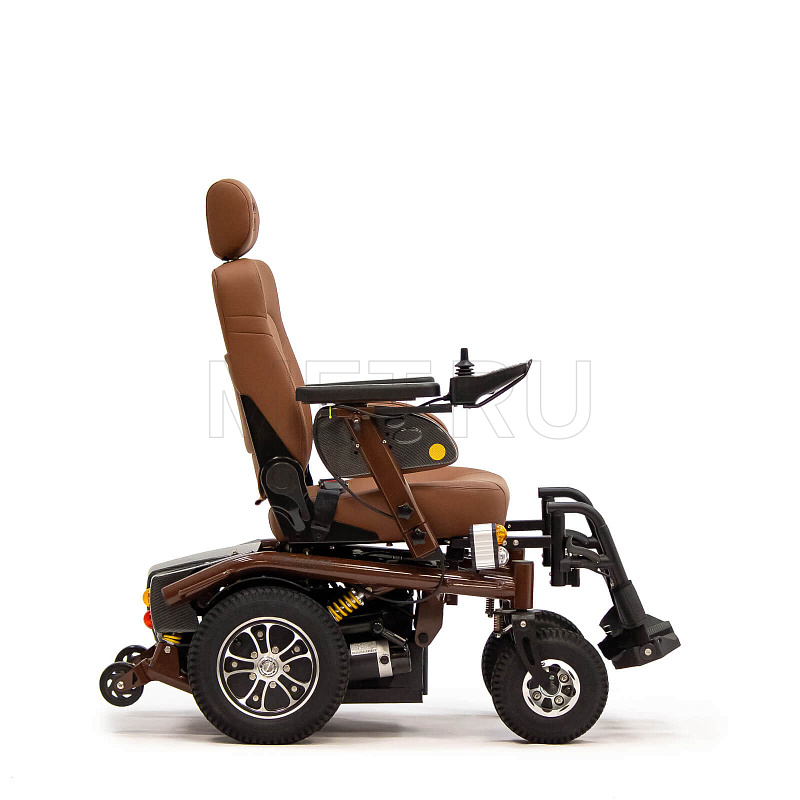 MET CRUISER 21 Кресло-коляска электрическая с сиденьем автомобильного типа коричневого цвета МЕТ