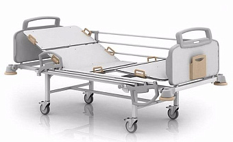 Четырёхсекционная кровать с винтовыми регулировками