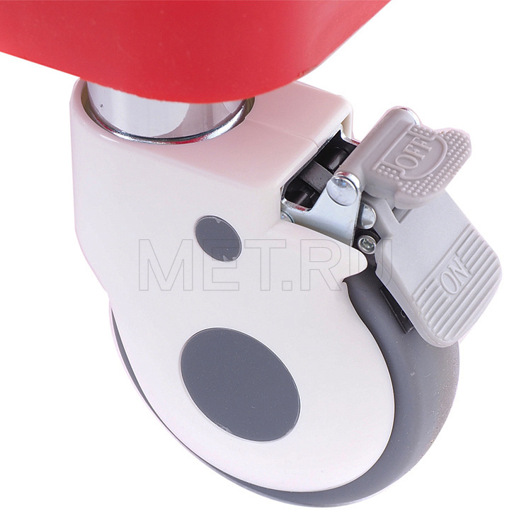 МЕТ BLQ 002 Тележка медицинская для эндоскопов  с выдвижными ящиками и стойкой с крючками МЕТ