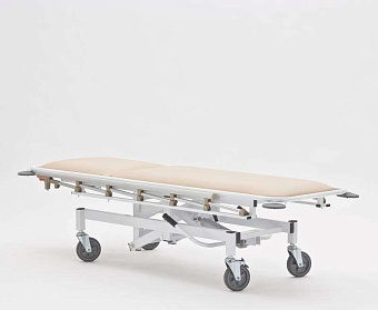 Тележка для перевозки больных с регулировкой тренделенбурга и ренгенопрозрачной секцией