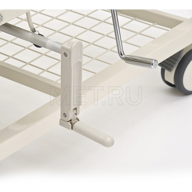 MET INTEGRA Механическая функциональная медициская кровать с  интегрированным креслом-каталкой MET