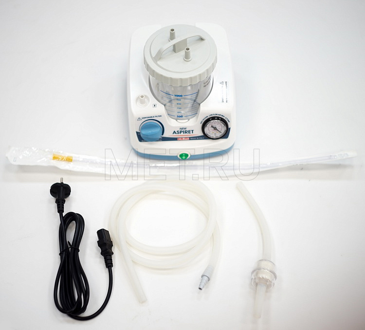 CA-MI NEW ASPIRET Отсасыватель медицинский портативный пр-во Италия МЕТ