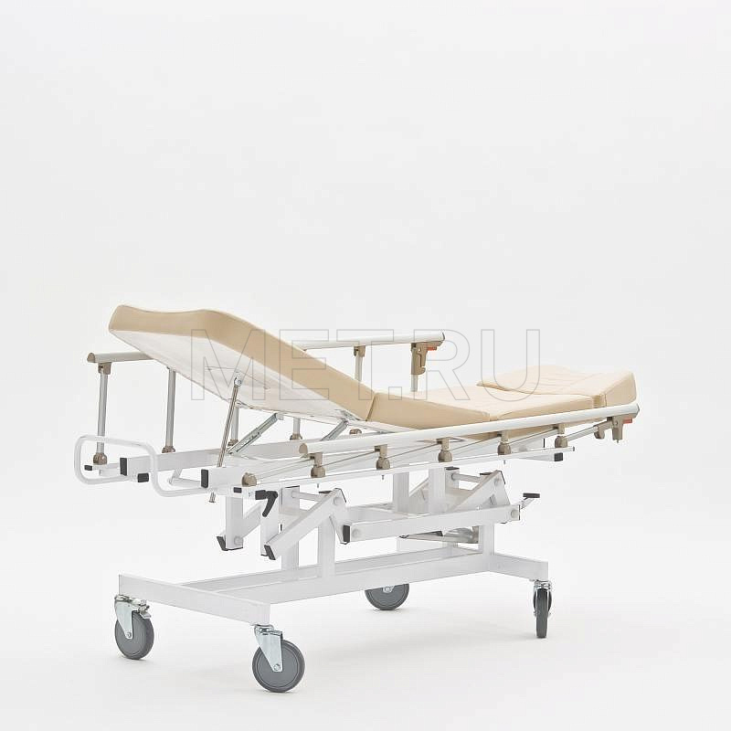  Тележка  для перевозки больных с гидроприводом, трансформируется в кресло от производителя