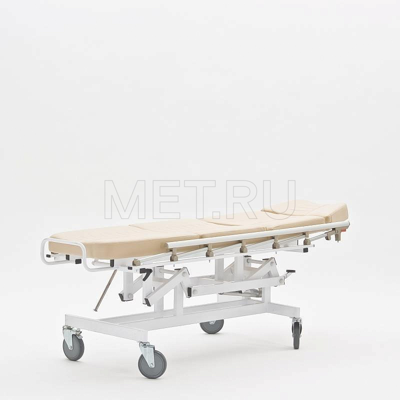  Тележка  для перевозки больных с гидроприводом, трансформируется в кресло МЕТ