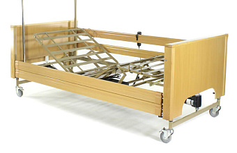 Кровать четырёхсекционная функциональная с электроприводами регулировки положения секций