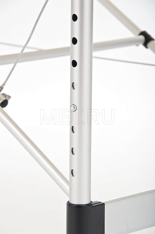 JFAL01А Легкий трёхсекционный алюминиевый массажный стол, кремовый