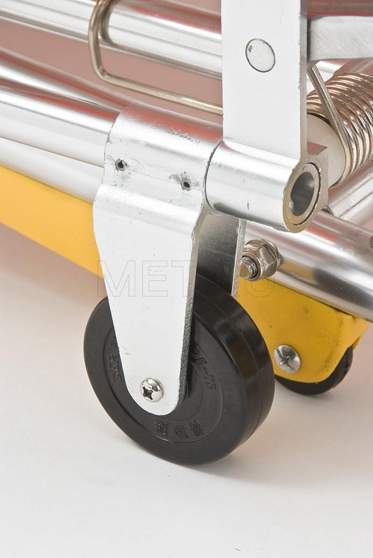 YDC-3А Тележка-каталка два уровня (алюминий) для автомобилей скорой помощи MET