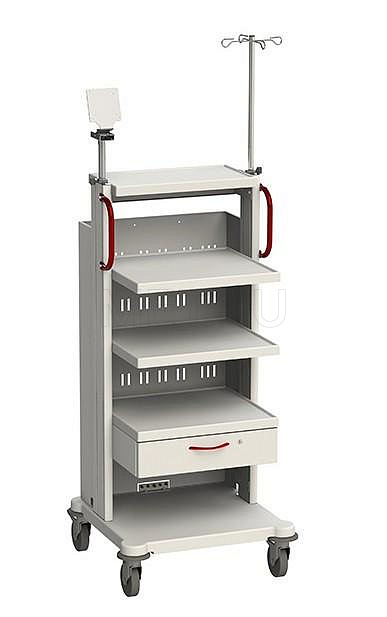 SA-3 Стойка медицинская для аппаратуры, с выдвижным ящиком МЕТ