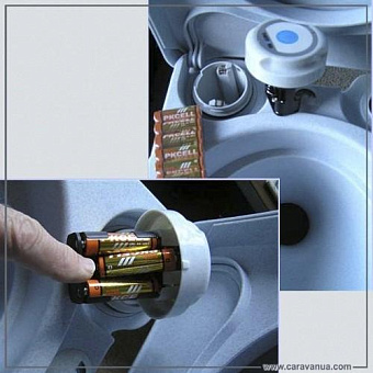 Прикроватный биотуалет с ёмкостью 21 литр (высота сиденья 450 мм)